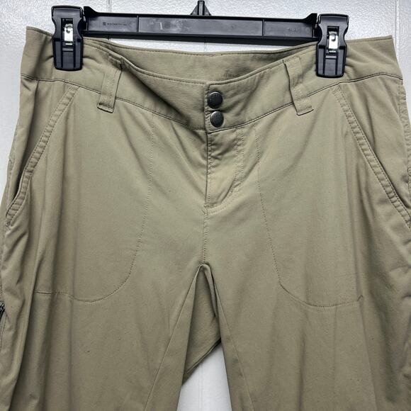 Columbia Omni-Shield Advanced Technology Women's Bermuda Shorts Size 8 Camel - Picture 3 of 11